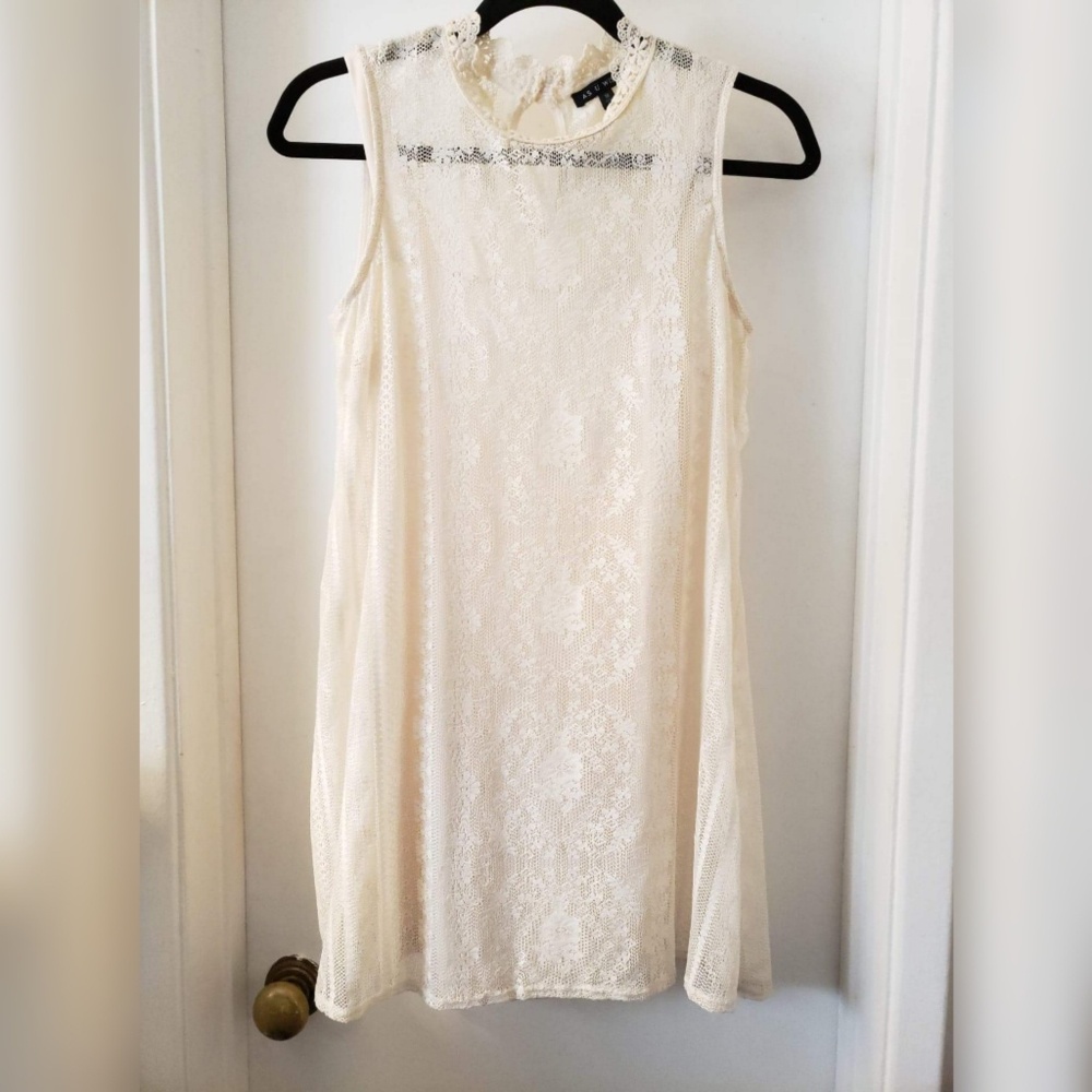 As U Wish Lace A-line dress